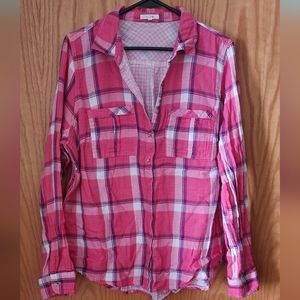 Maurices light weight Plaid